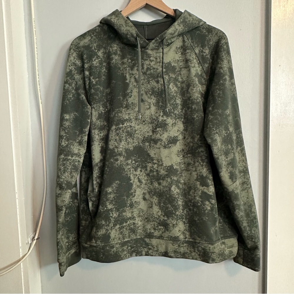 Lululemon Men's City Sweat Pullover Hoodie French Terry, Size L, Green
